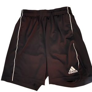 Adidas black basketball-soccer women’s shorts, size s